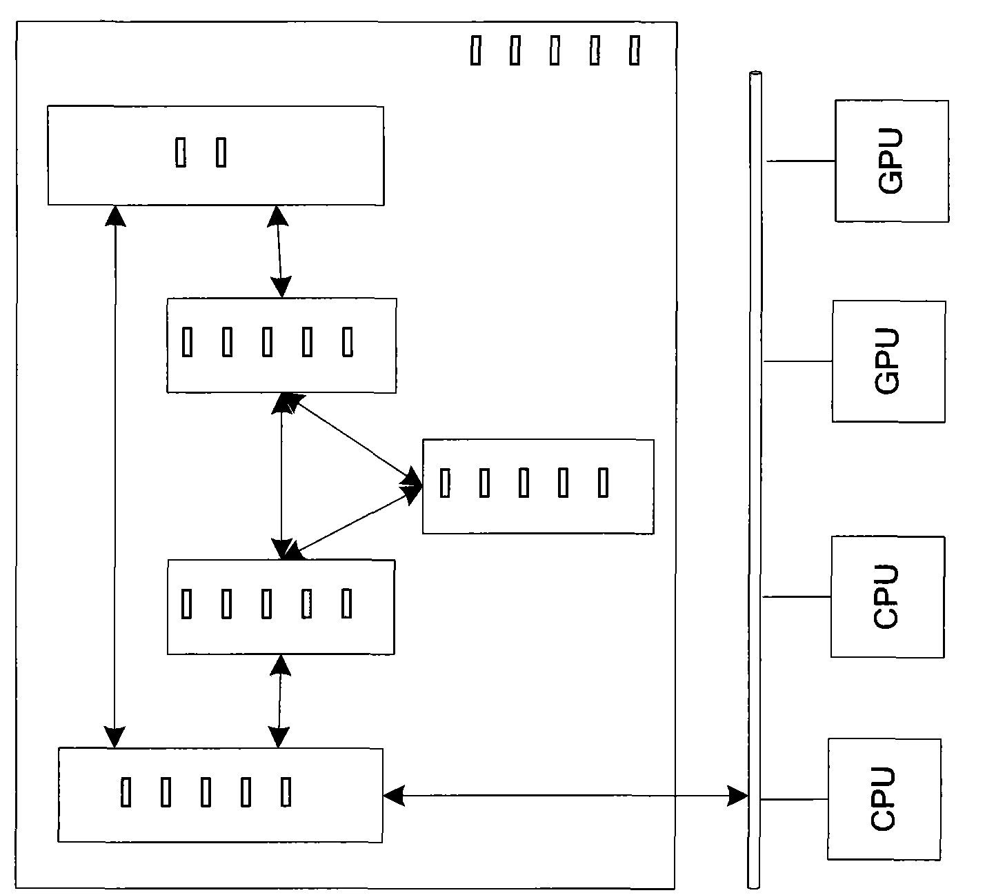 Method for sharing stream memory of heterogeneous multi-processor