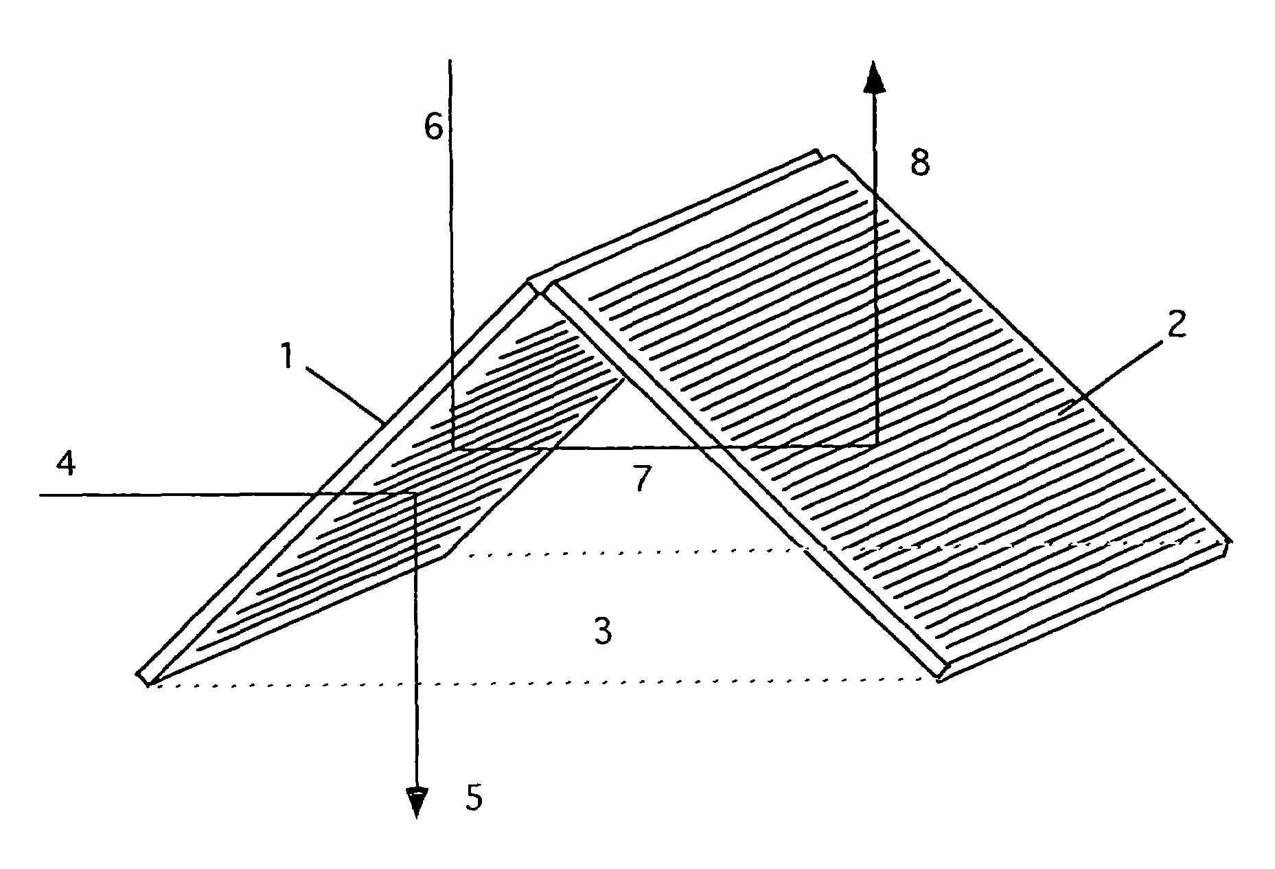 Methods for producing three dimensional, self-supporting, light redirecting roof lighting systems