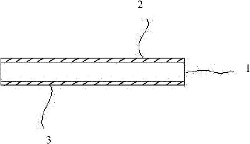 Single-layer capacitor and preparation method thereof