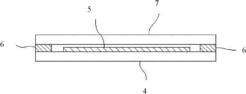 Single-layer capacitor and preparation method thereof