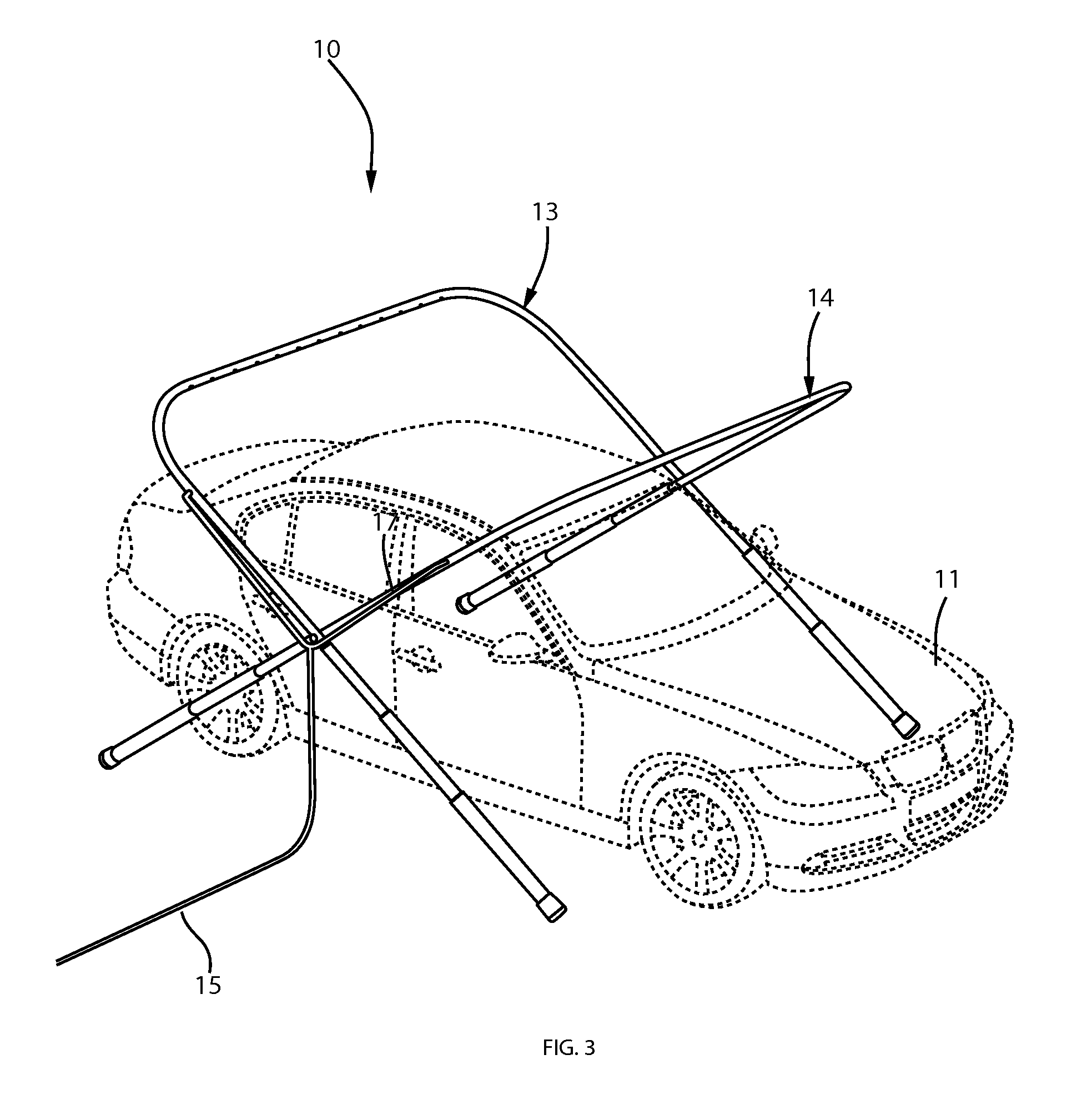 Portable vehicle wash system and associated method