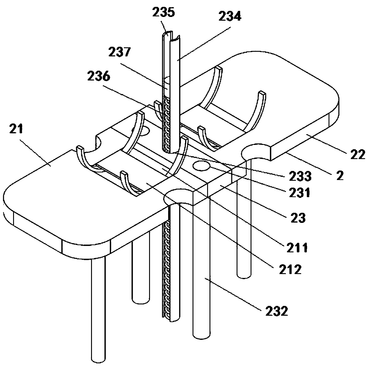 Hemostasis device for surgical nursing