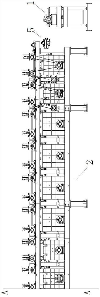 Electrolytic copper foil surface processor and working method thereof