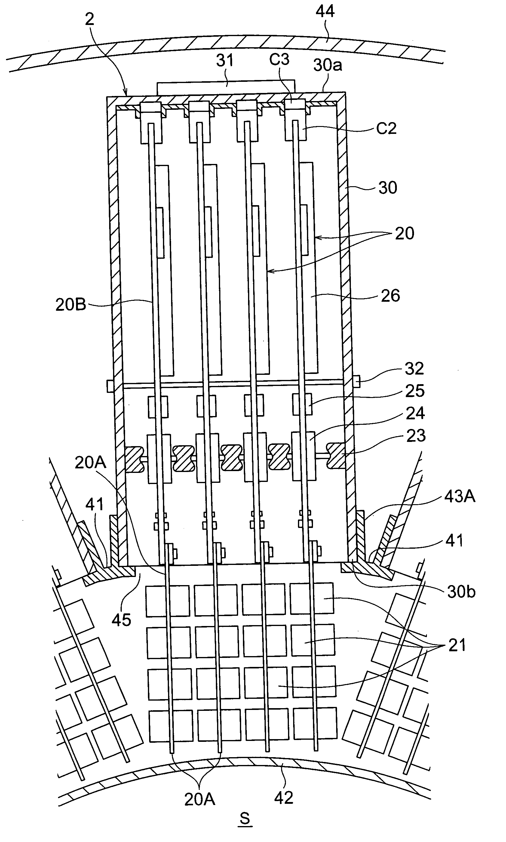 Radiological imaging apparatus and its detector unit