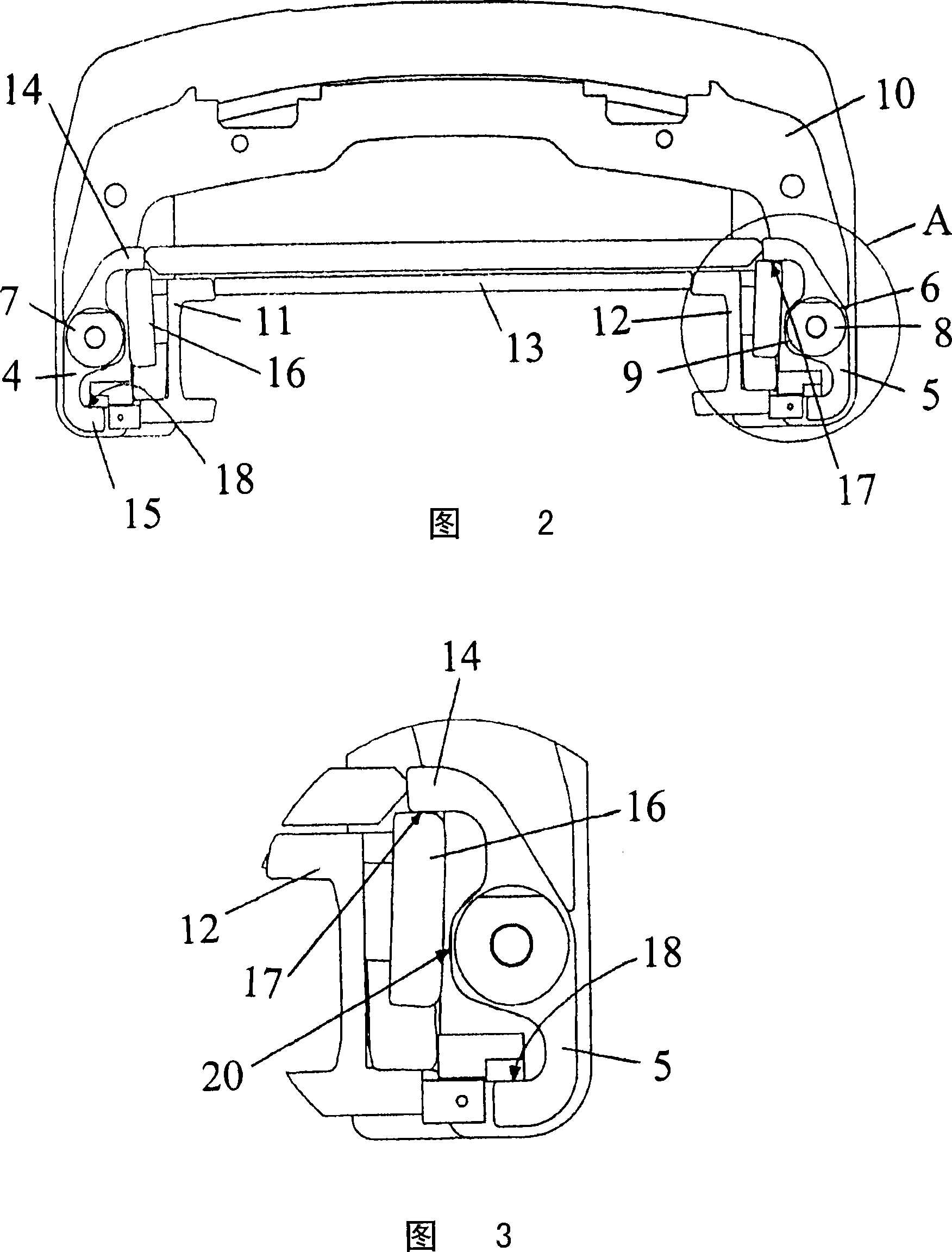 Forklift mast