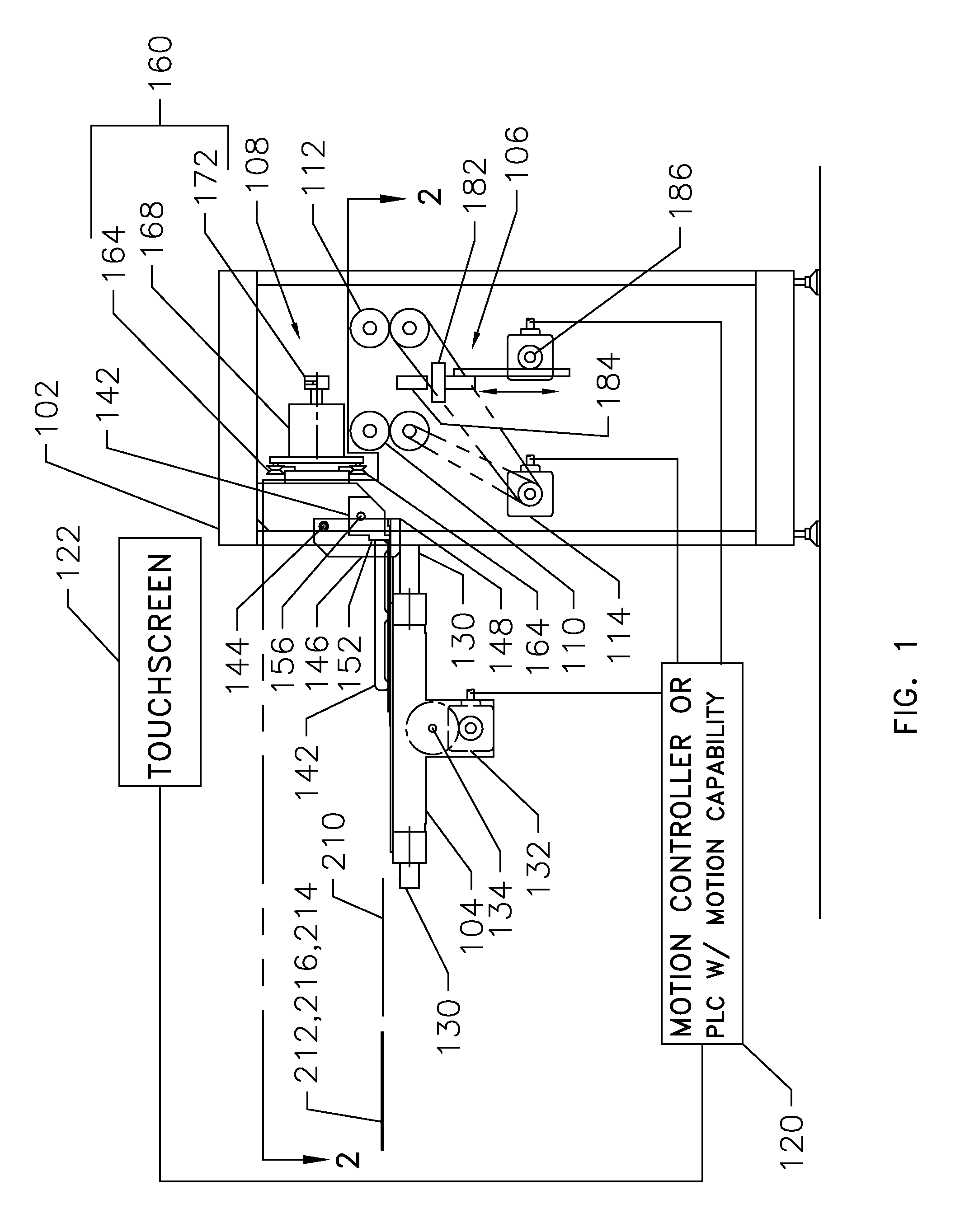 Single axis apparatus for manufacturing hard book cover