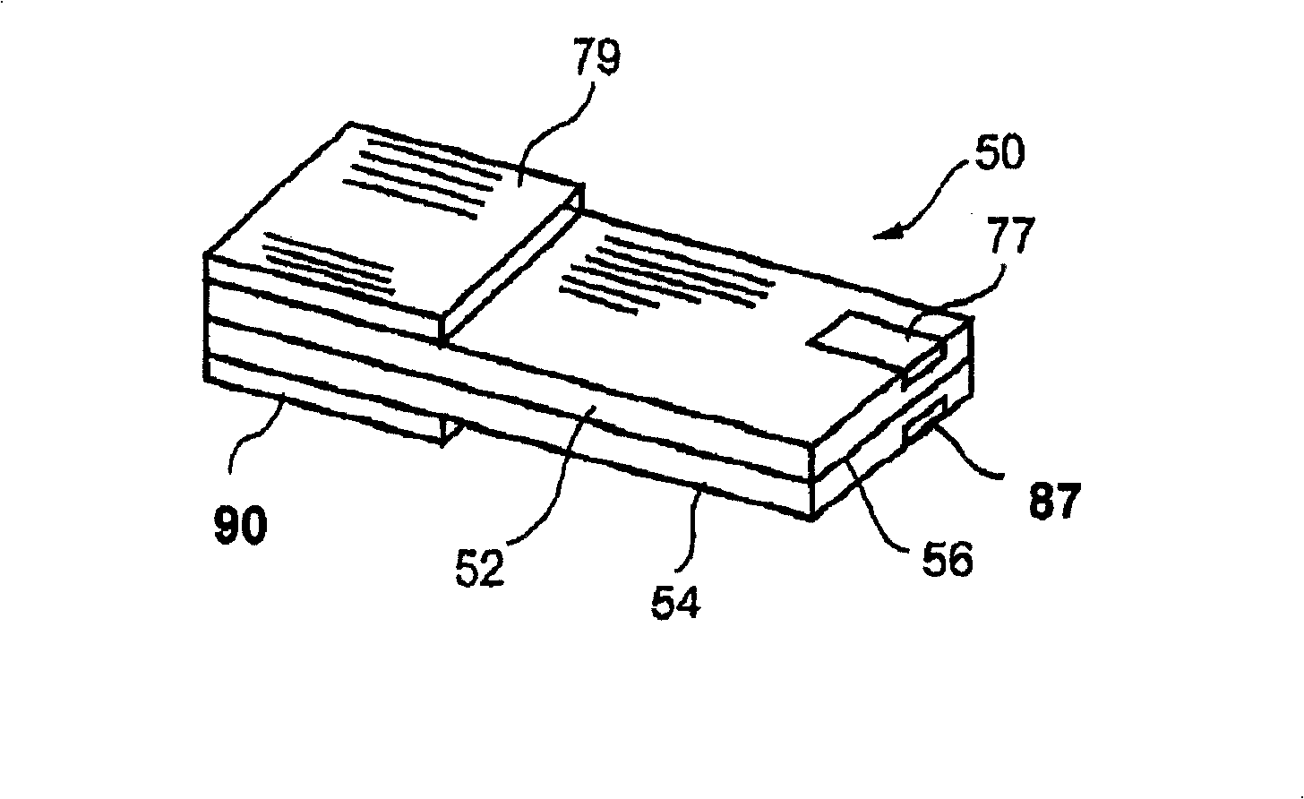 Thin layer electrochemical cell with self-formed separator film