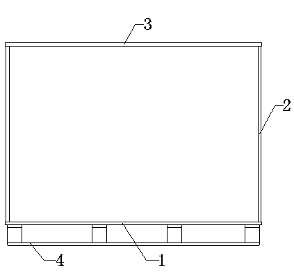 Packaging box applicable to frame-free assembly