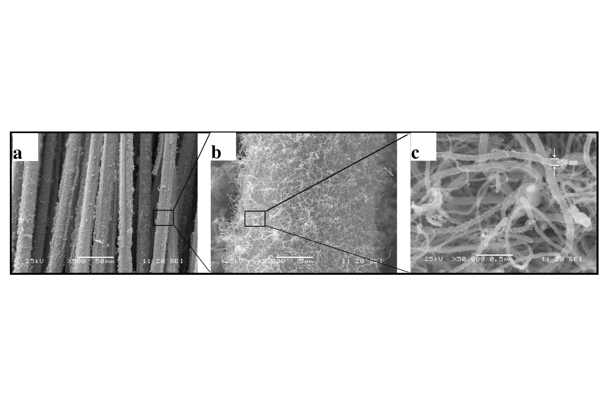 Silicon carbide fiber solid fabric for in-situ growing carbon nano tubes, composite material and preparation method thereof