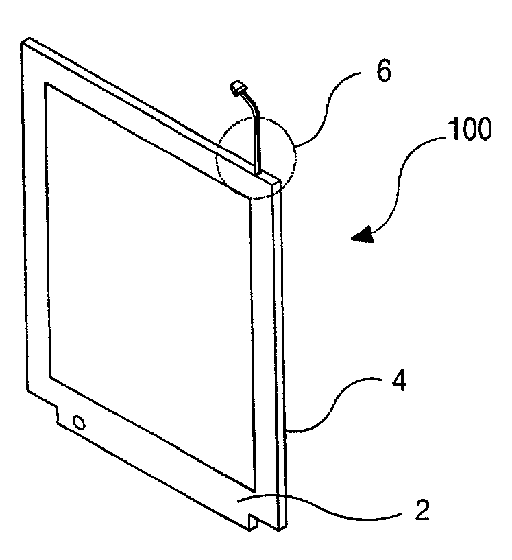 Packing apparatus for liquid crystal display modules