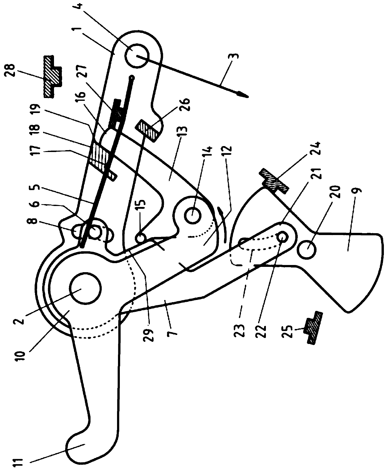 Actuating device for motor vehicle locks