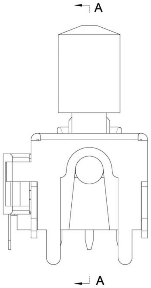 Rocker potentiometer with adjustable resilience force