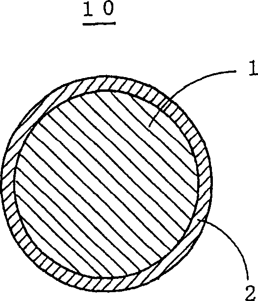 Ceramic insulating electrical wire, composition,coil for coating and sound coil for loudspeaker