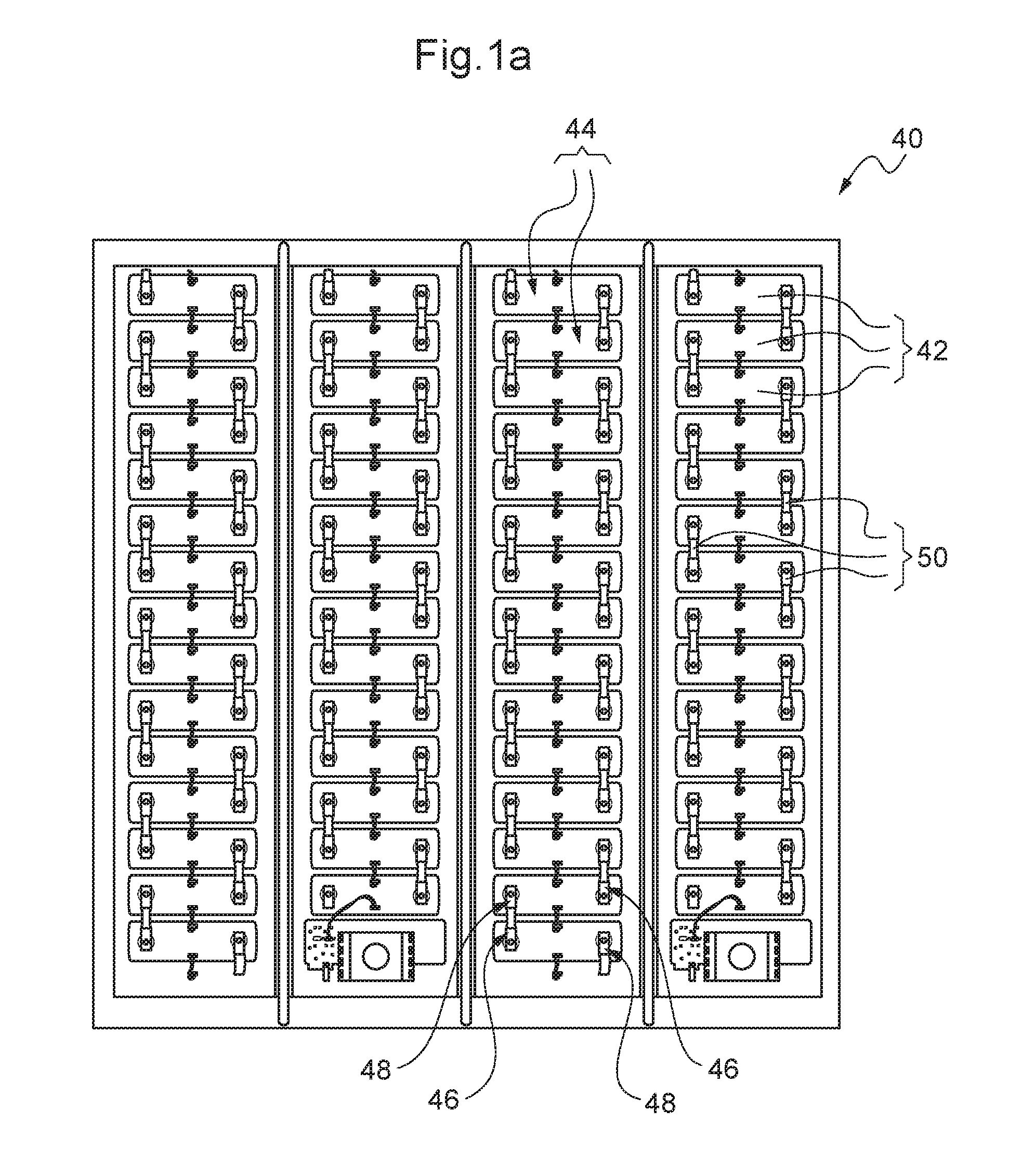 Device and method for making a battery safe