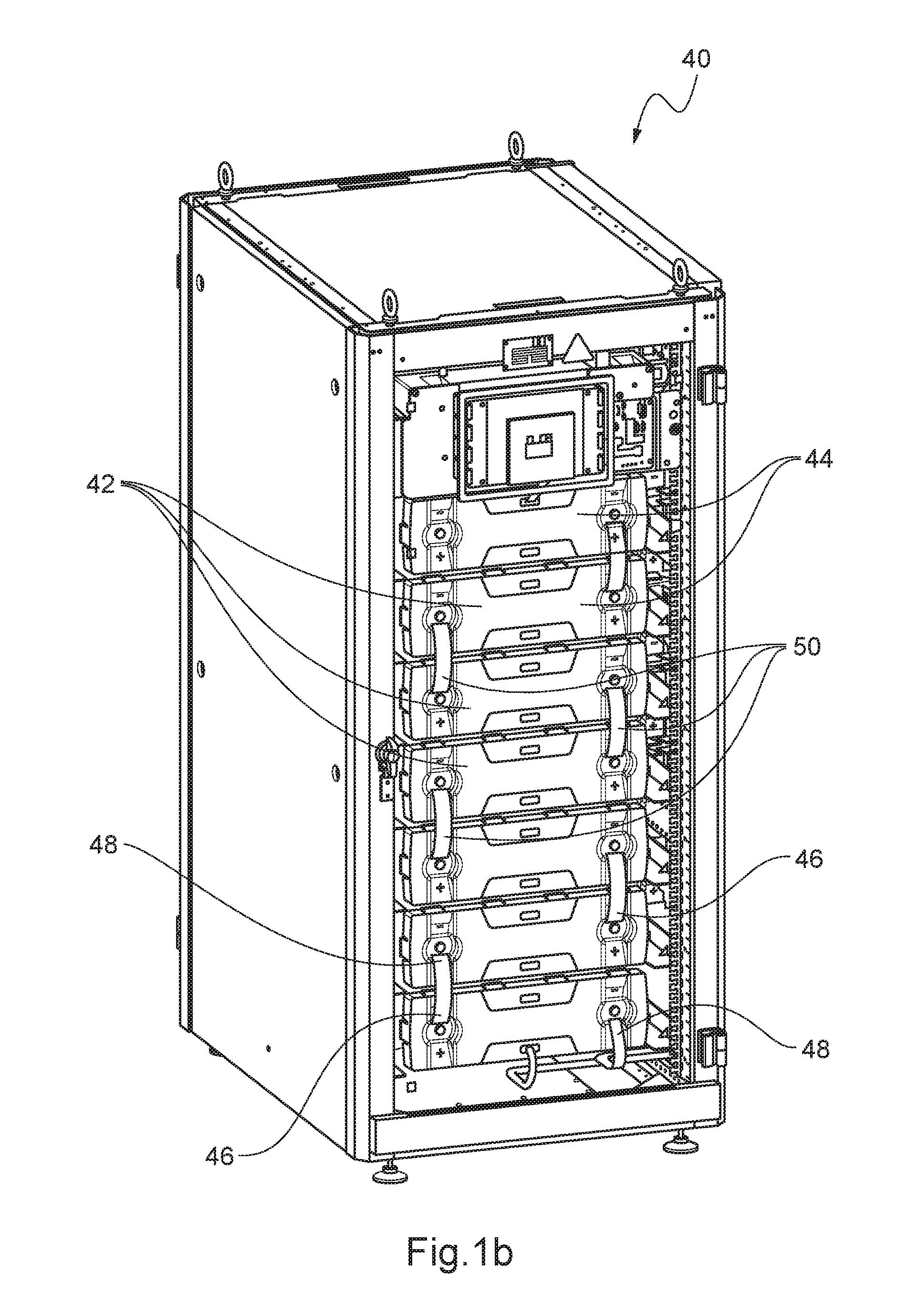 Device and method for making a battery safe