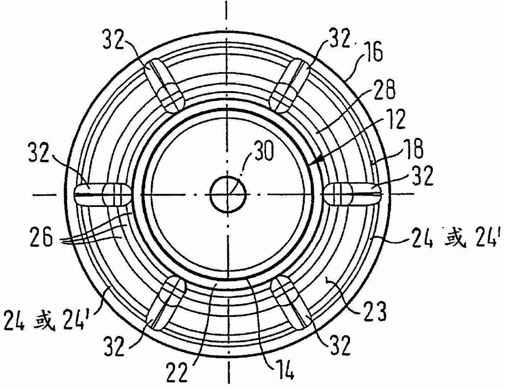 Connecting element, part assembly and method for forming the part assembly