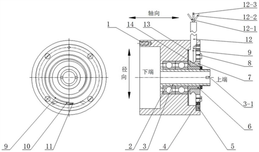 A hollow split conductive plastic potentiometer