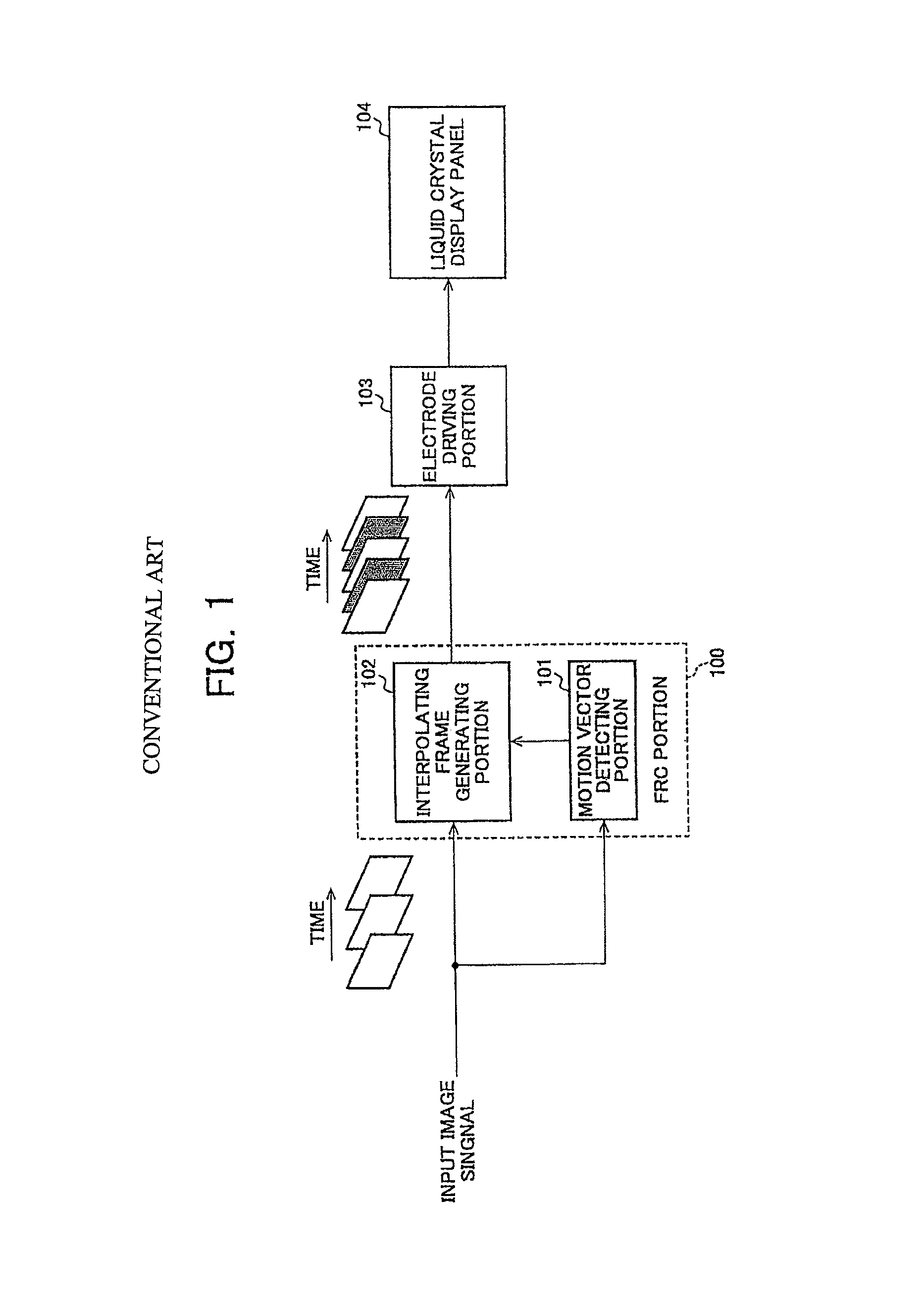 Image displaying device and method for preventing image quality deterioration