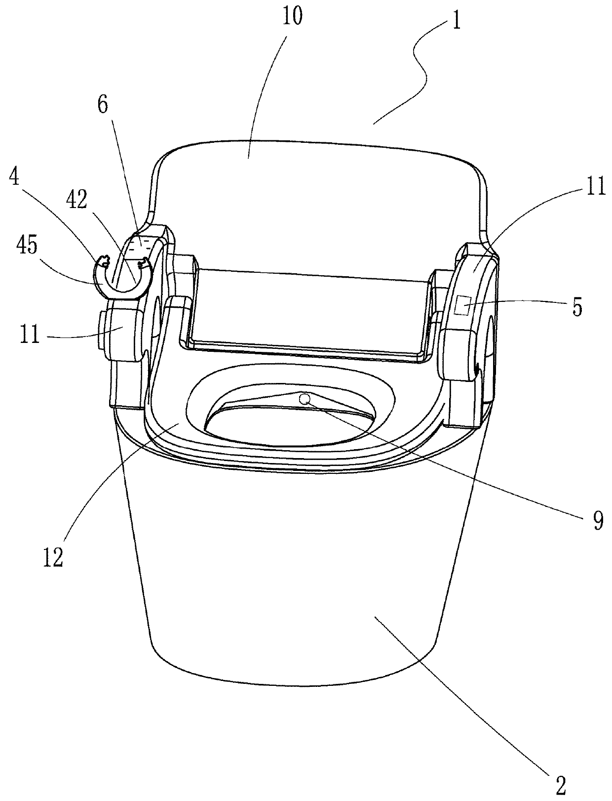 Smart toilet with a function of human blood pressure detection