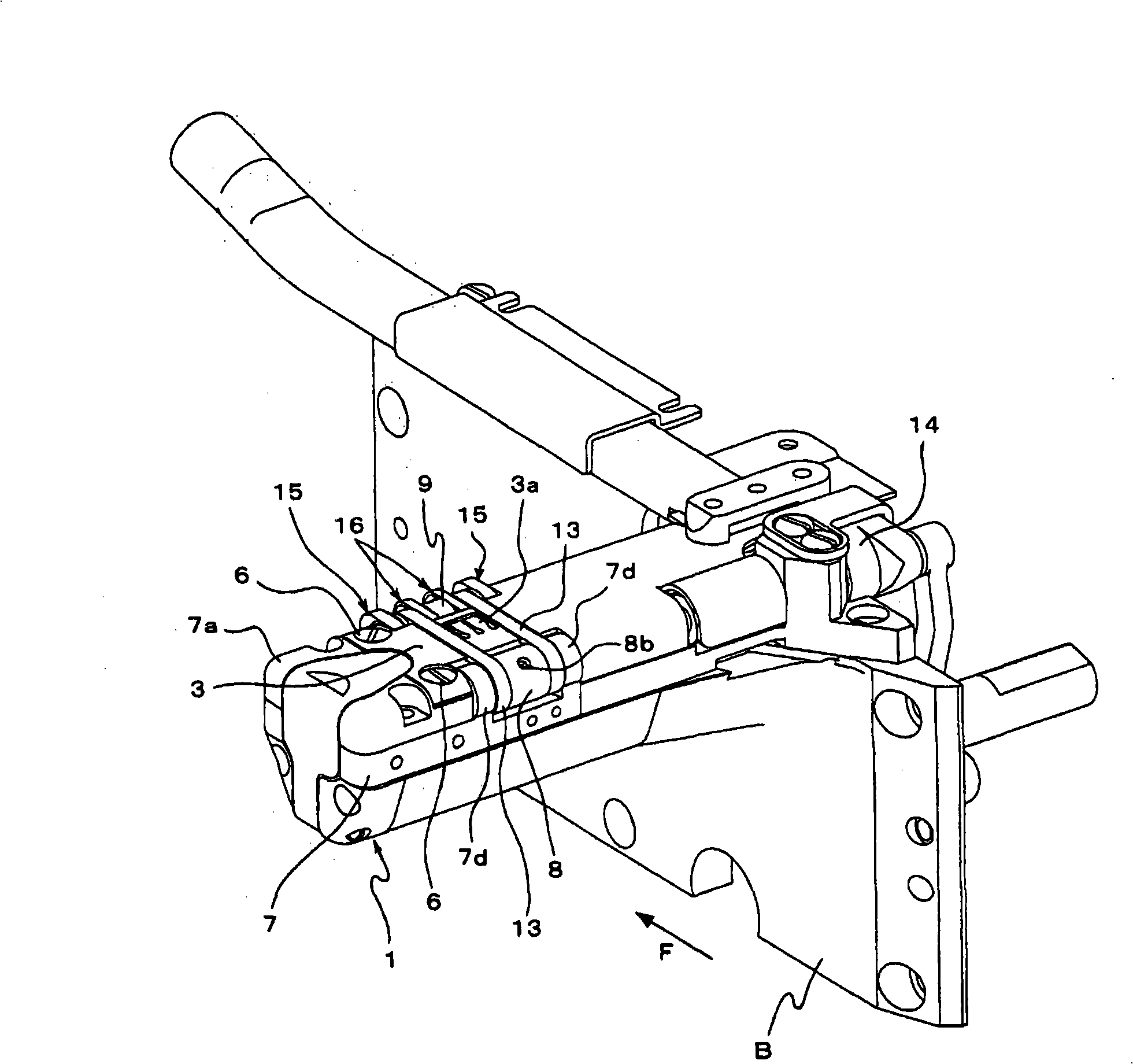 Feeding device for cylinder-shaped sewing machine