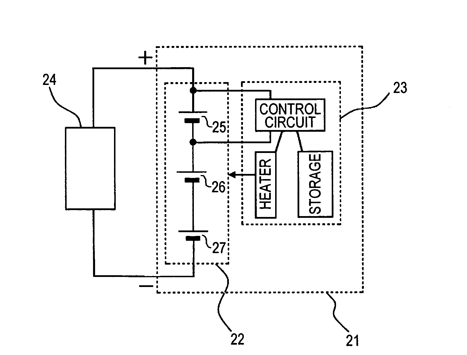 Fuel cell apparatus having fuel cell stack and controller, and method of manufacturing same