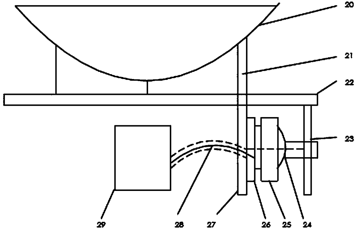 Method and device for identifying liquid state in pan in vibration test mode