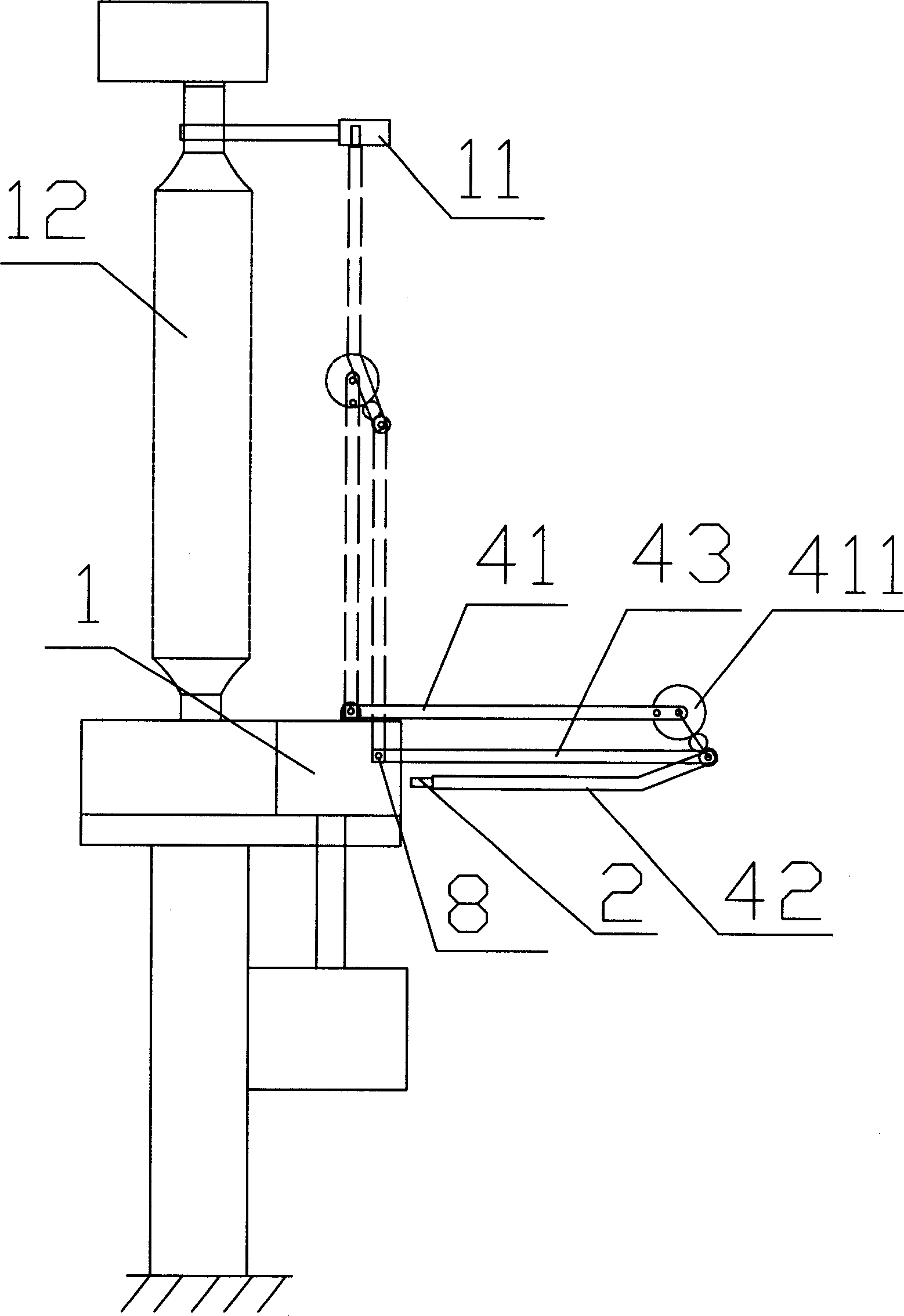 Fast involute grounding switch with ultrahigh-voltage