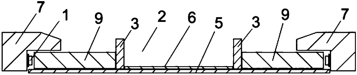 Paint and picture light paving device