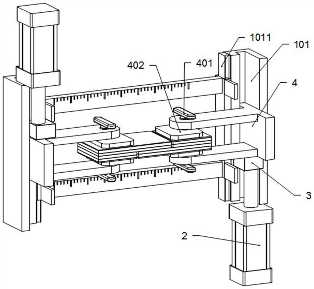 Plate strength detection device based on fabricated house building construction