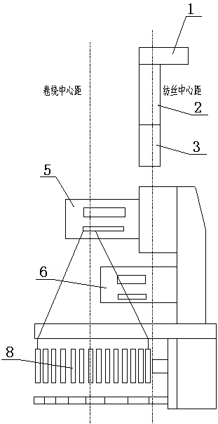 POY (polyester pre-oriented yarn) spinning method and device by using FDY (fully drawn yarn) spinning device