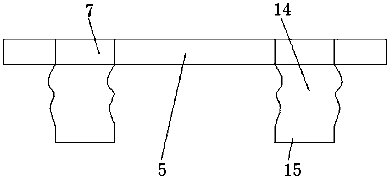 Special bed for breast dredging