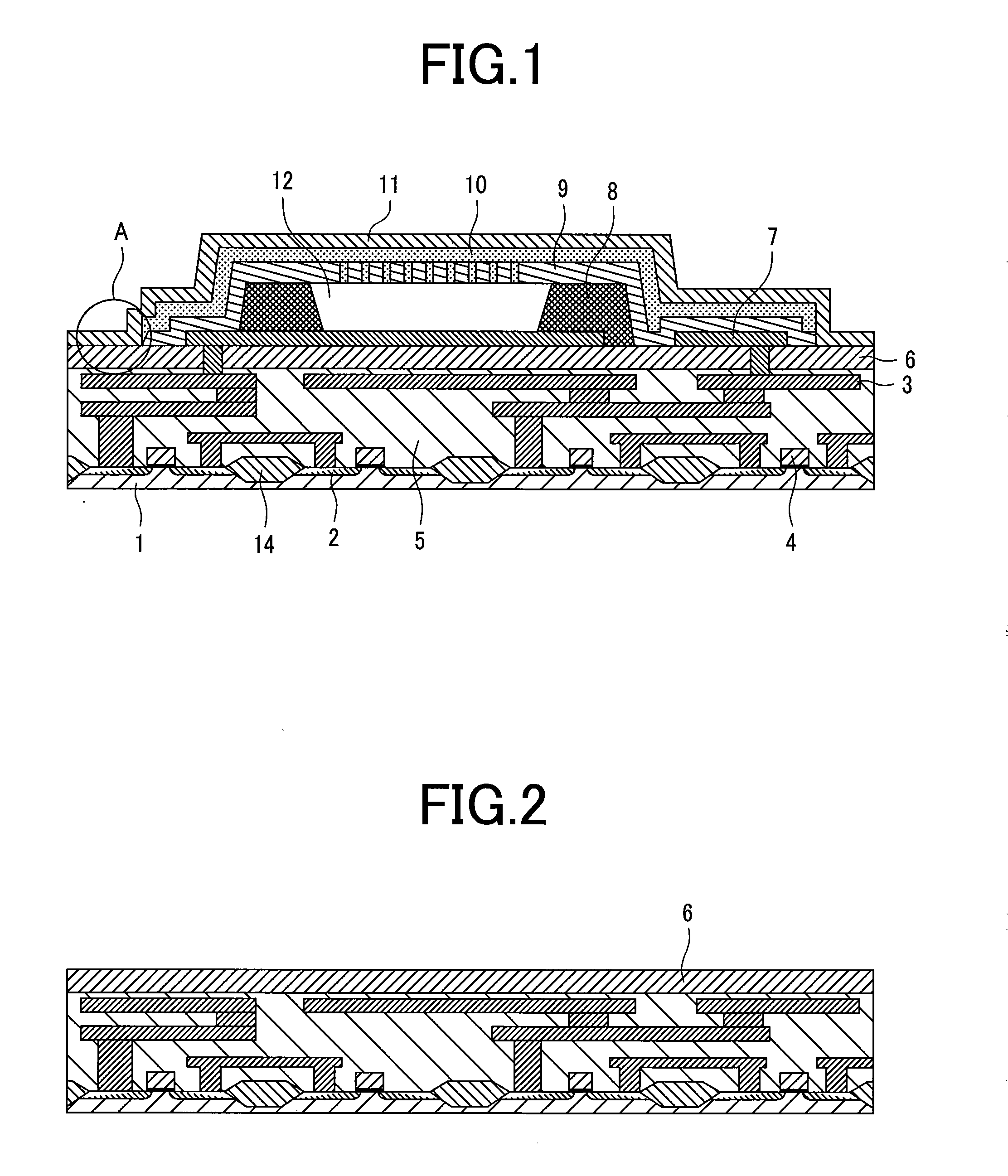 Semiconductor device carrying micro electro mechanical system