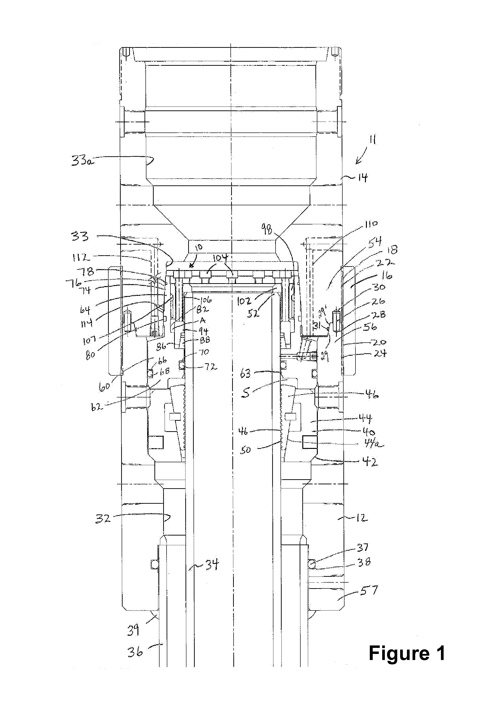 Wellhead seal device to seal casing