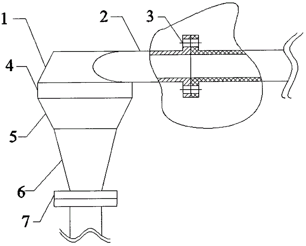 Bend type spiral flow generator