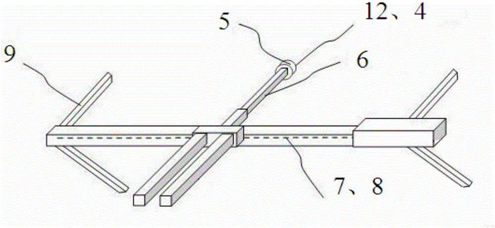 Unmanned aerial vehicle automatic airbrushing device