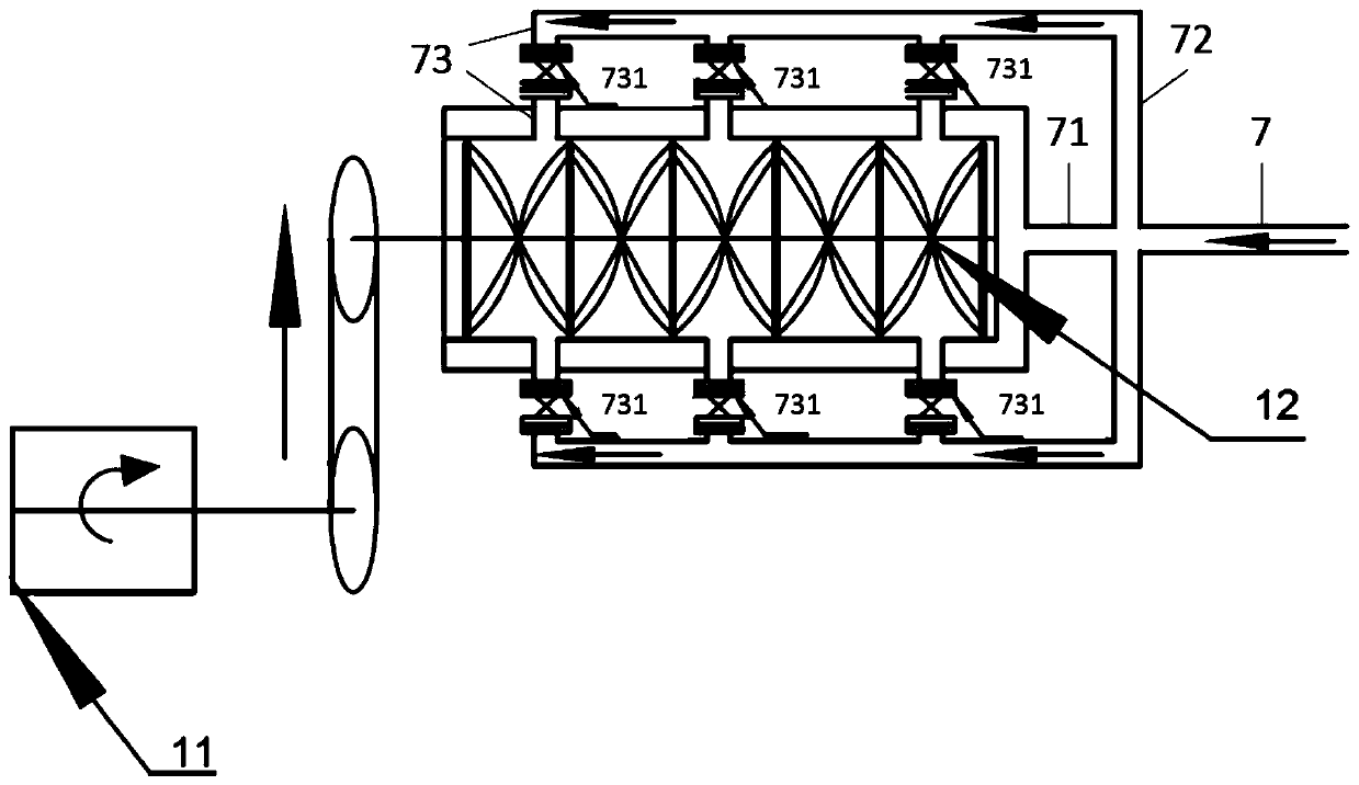 Pretreatment device for extracting cellulose and hemicellulose from crop straw to produce ethanol