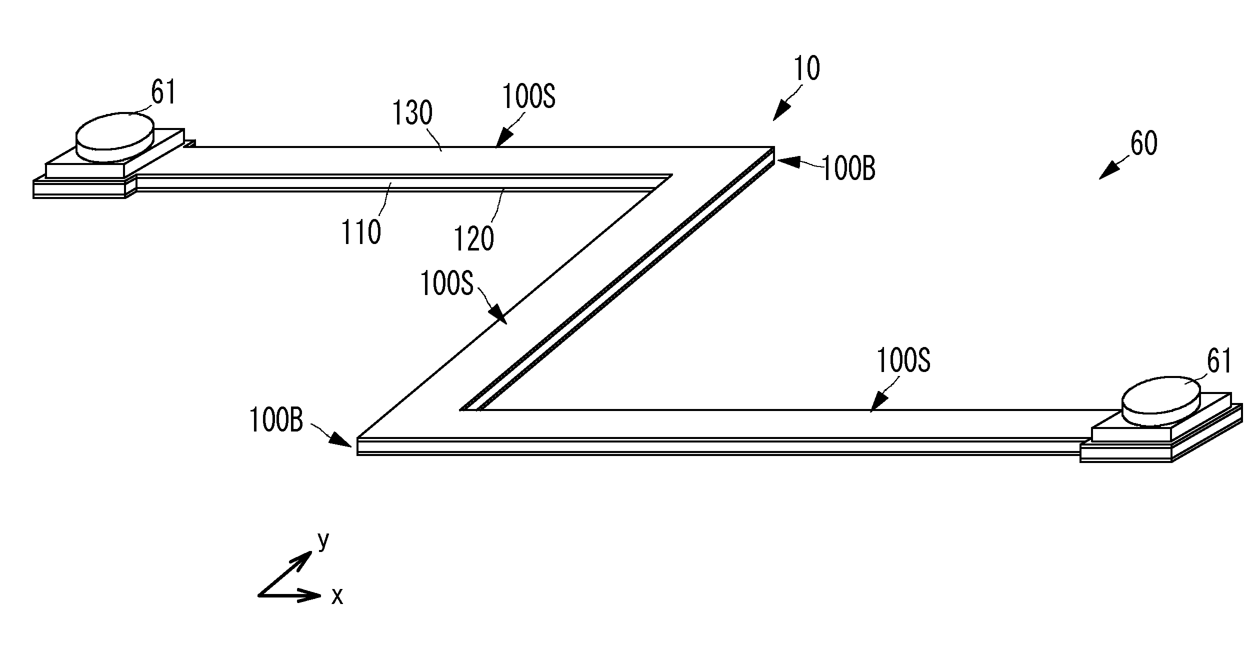 Flat cable and electronic apparatus