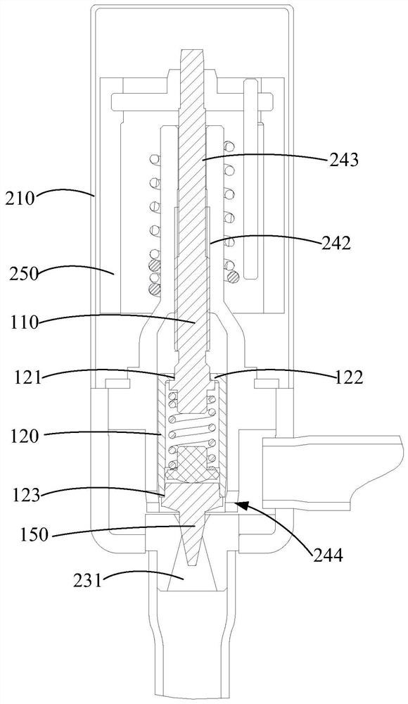 Valve needle assembly, valve rod, electronic expansion valve and refrigeration equipment