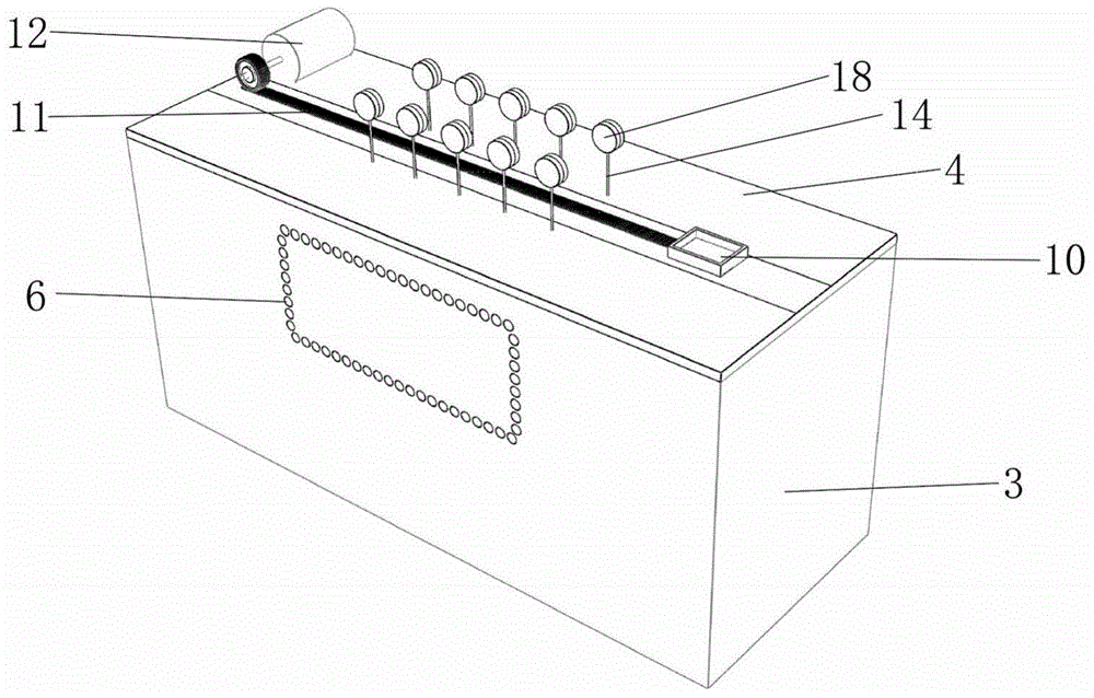 Similarity model test apparatus for simulating tunnel construction