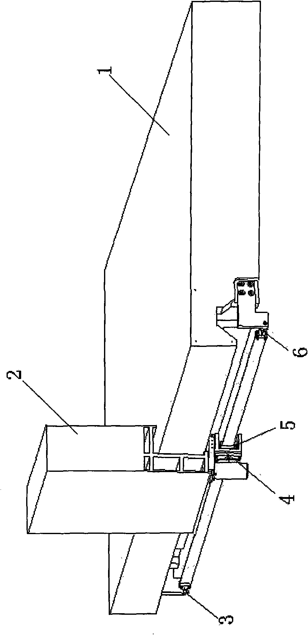 Transmission device with high stability of three-dimensional measuring machine