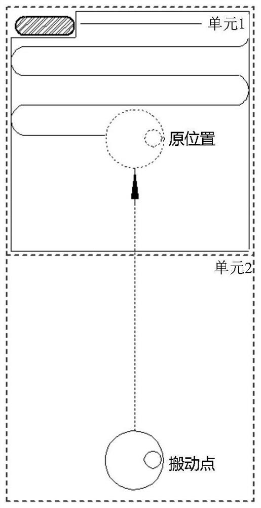 Equipment relocation operation recovery method and device, computer equipment and storage medium