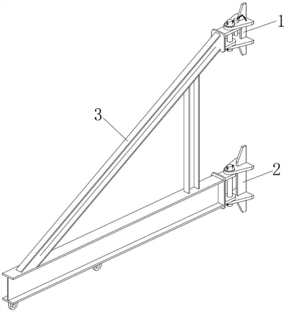 A wall-mounted rotating hanger for a ship, its use method and a ship