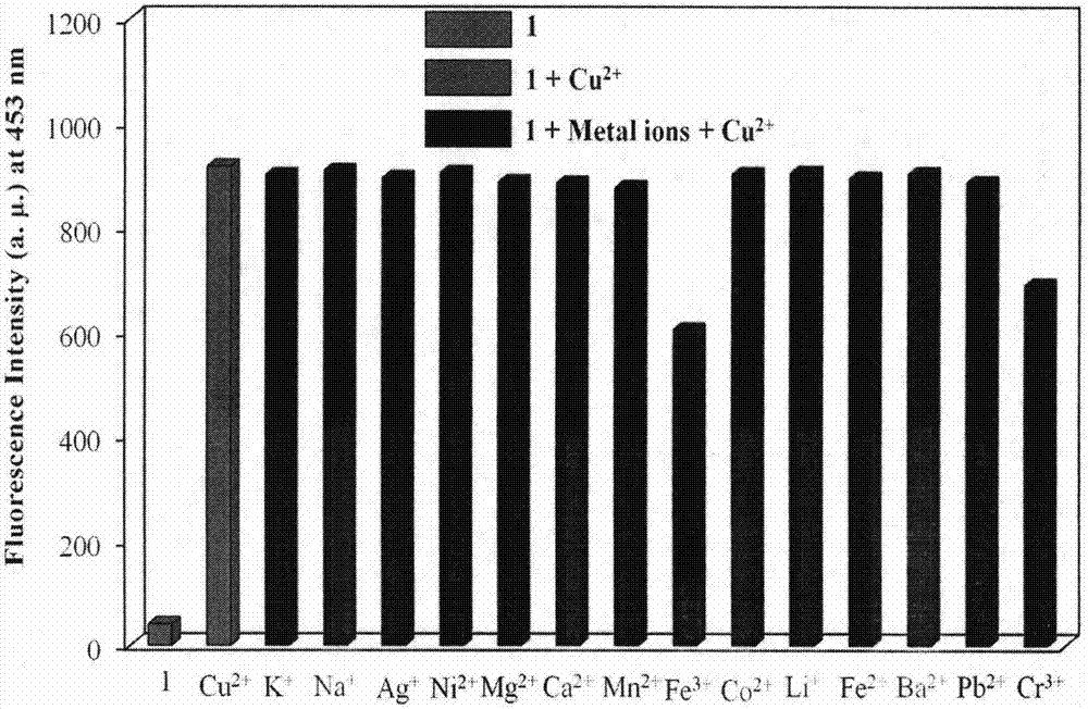 A Novel Copper Ion Fluorescent Molecular Probe and Its Application