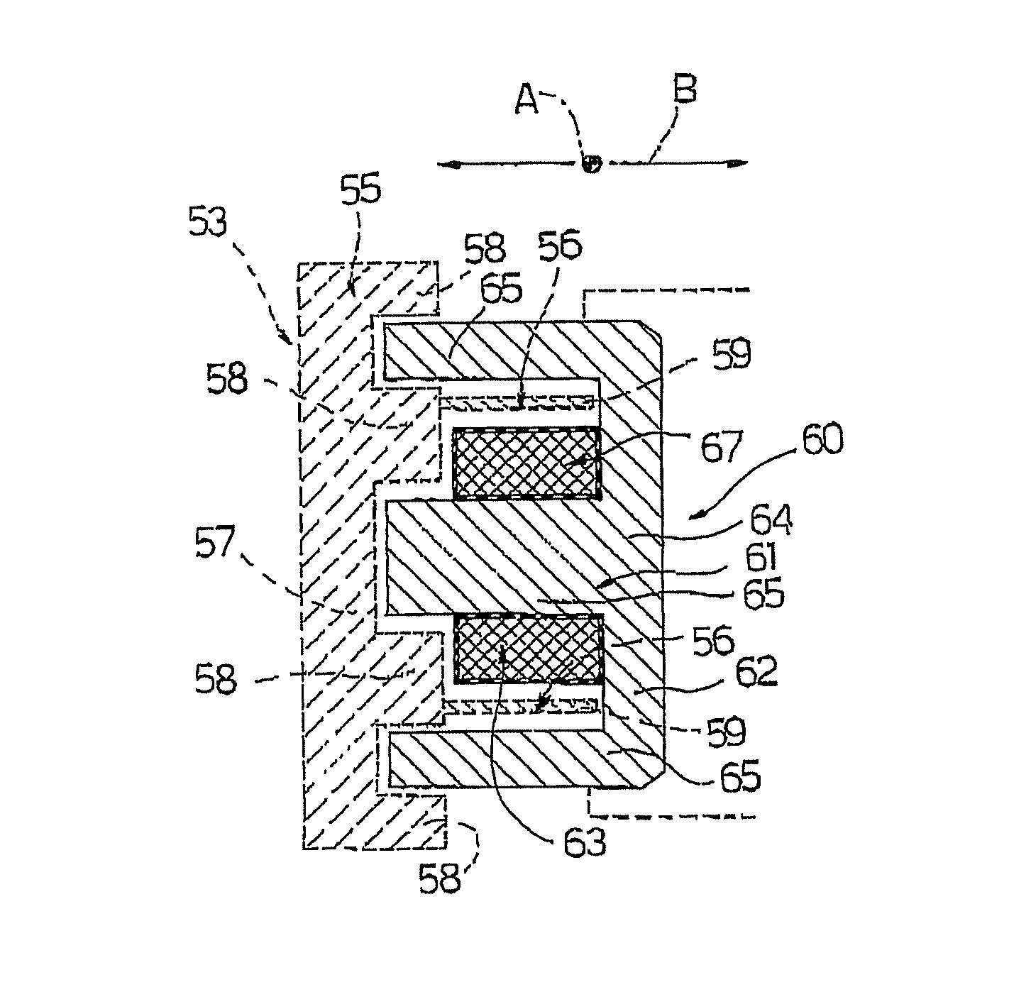 Sealing device and method for producing sealed packages of a pourable food product