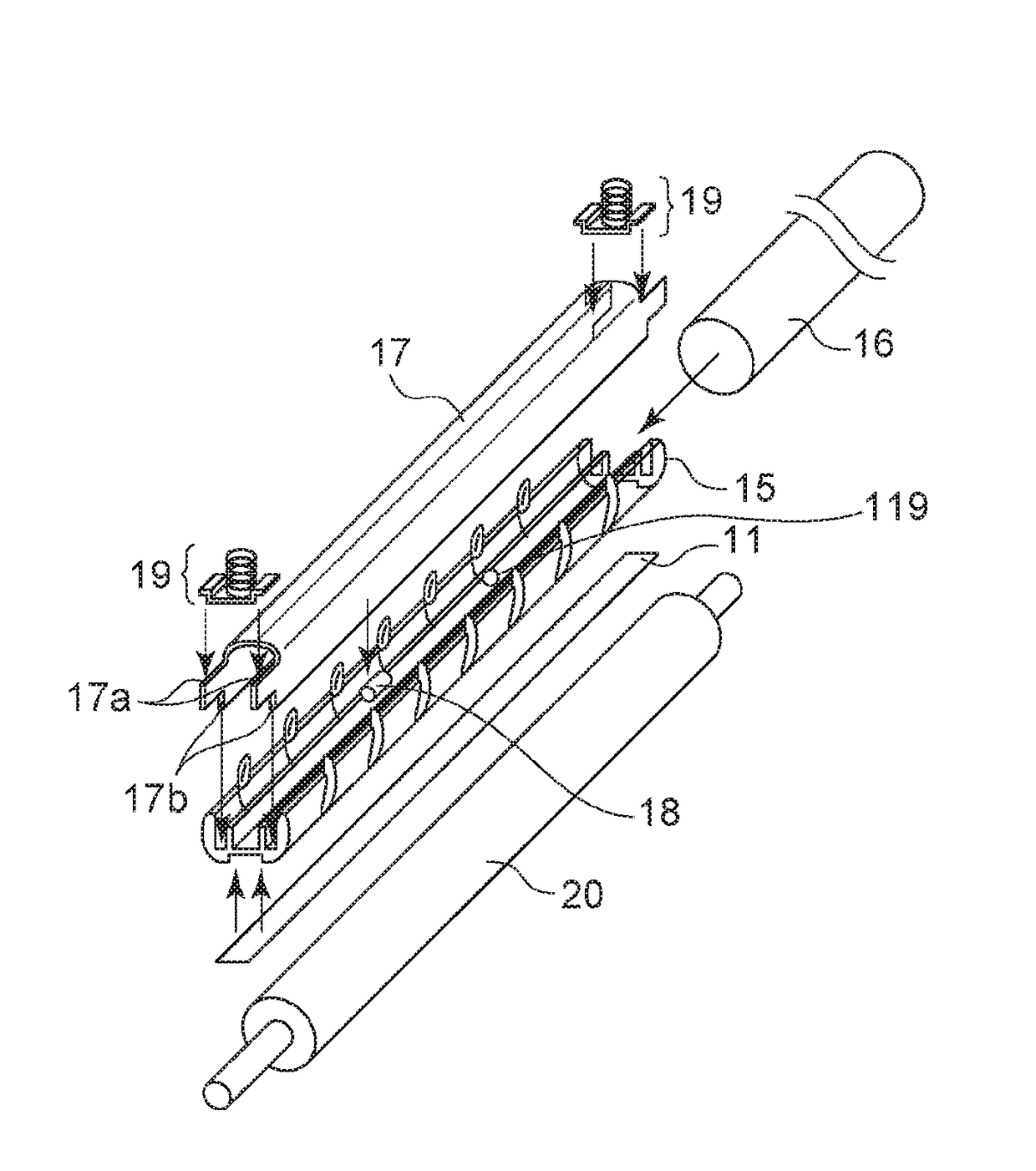 Fixing apparatus and heater used in same