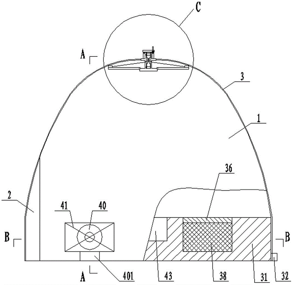 Multi-functional rapidly-supporting tent