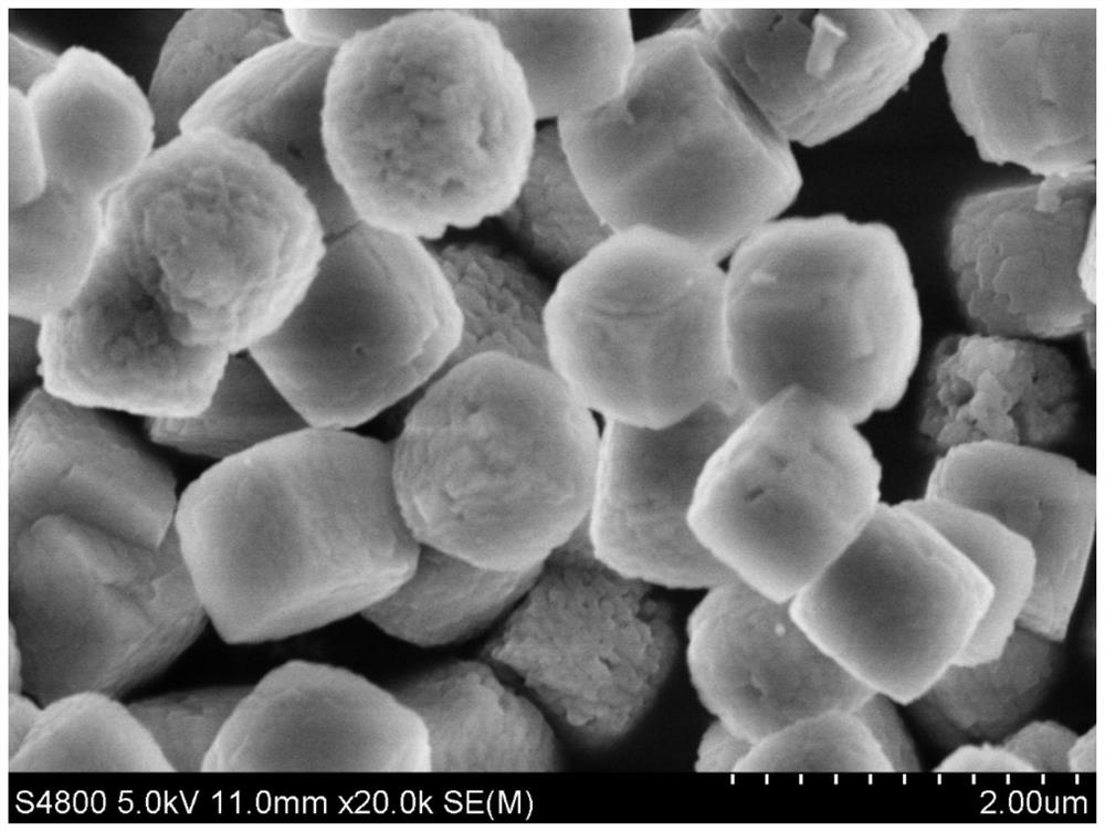 A kind of small grain ssz-13 molecular sieve containing hierarchical pores and its synthesis method