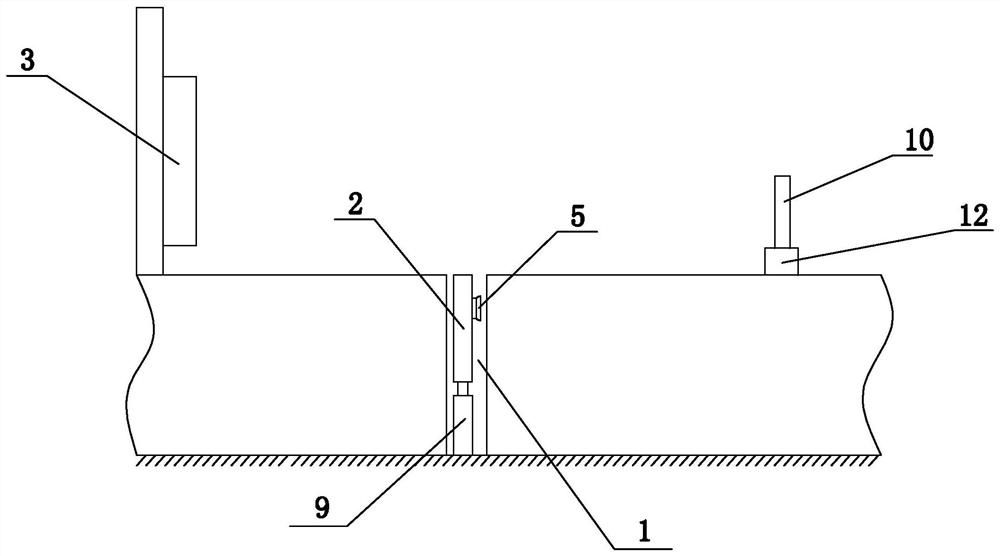 Motor vehicle headlamp detection system