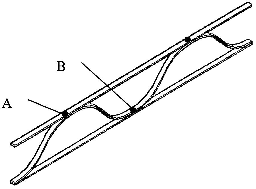 Manufacturing method for elastic cushion support
