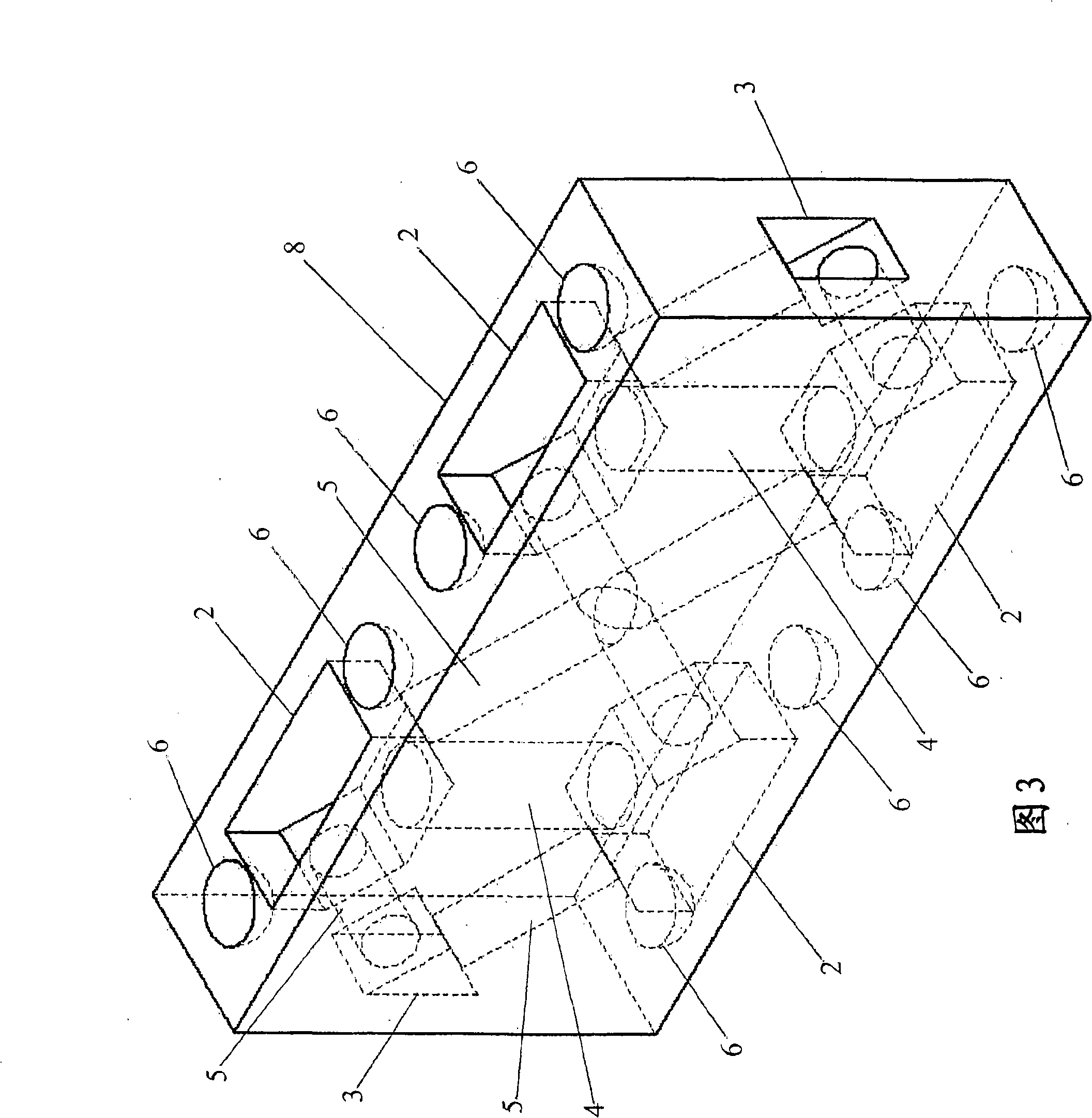 Modular elements, network, supporting structure, construction and process for obtaining thereof